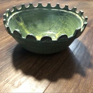Handmade “Crown” Ceramic Pinchpot